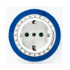 Розетка с таймером 61923/TM32 3500W/16A 230V суточная механическая