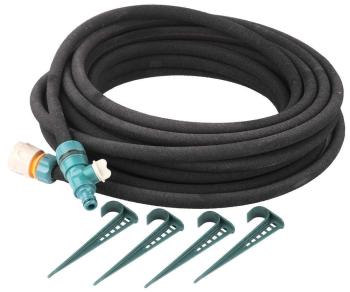 RACO 1/2" x 15 м, в комплекте с клапаном, колышками и соединителем c автостопом, сочащийся шланг (4270-55927) (Сочащиеся)