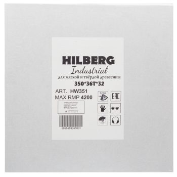 Диск пильный Hilberg Industrial Дерево 350*32*36Т HW351