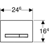   Geberit Sigma 50 115.788.DW.2  