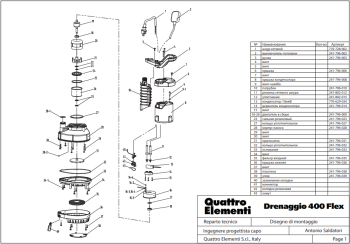 Дренажный насос QUATTRO ELEMENTI Drenaggio 400 FLES (400 Вт, 4000 л/мин, 11 м) (241-796) (Бочковые насосы)
