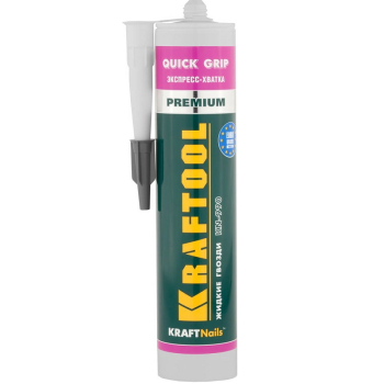 Клей монтажный Kraftool KraftNails Premium KN-990, экспресс хватка, 310 мл, 41347