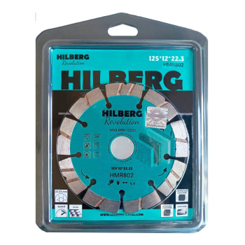Диск алмазный отрезной 125*22,23*12 Hilberg Revolution HMR802