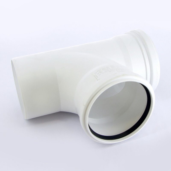 Тройник max flow c гидравлически оптимизированным радиусом изгиба 110/110/87° 11230051001