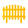 GRINDA Ар Деко 28х300 см, желтый, Декоративный забор (422203-Y) (Декоративные ограждения)