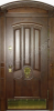 Парадная дверь MTD-281: МДФ 16мм + МДФ 16мм