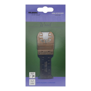 Полотно пильное погружное по древесине Hilberg Cr-V 32*50*18TPI HR6358