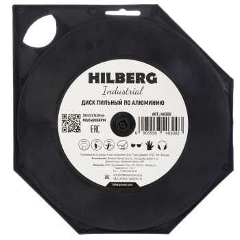 Диск пильный Hilberg Industrial Алюминий 300*30*120Т HA300
