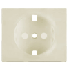 Накладка розетки с заземлением со шторками Legrand Galea Life Pearl