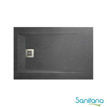 Поддон для душа Sanitana ROCKS 1200х800 серый, SP3014B0320100590