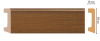 Цветной напольный плинтус Decomaster D234-85, 1шт (длина 2,4м)