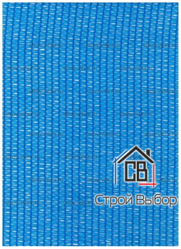 Фасадная сетка 80 г/м2 Голубая 3x50м