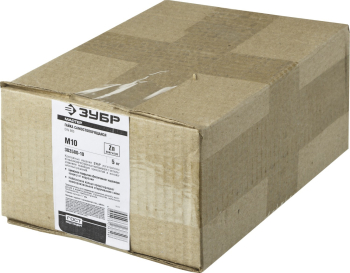 ЗУБР DIN 985, кл. пр. 6, M10, цинк, 5 кг, самостопорящаяся гайка с нейлоновым кольцом (303580-10) (Гайки шестигранные DIN 985 самостопорящиеся, с нейл