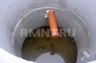 Пуск воды в септик