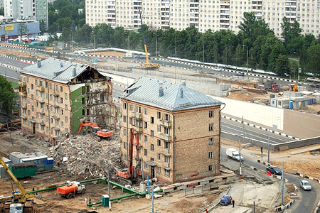 Ветхие пятиэтажки на территории «новой» Москвы снесут