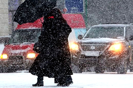 Циклон в Магадане