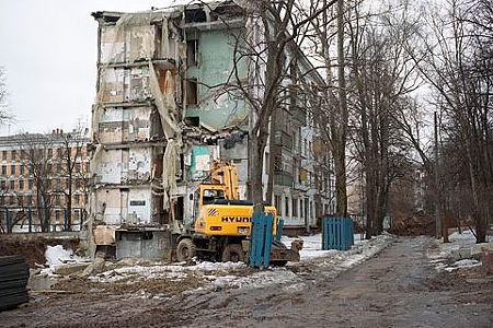 Около 70 пятиэтажек снесут в Москве до конца года