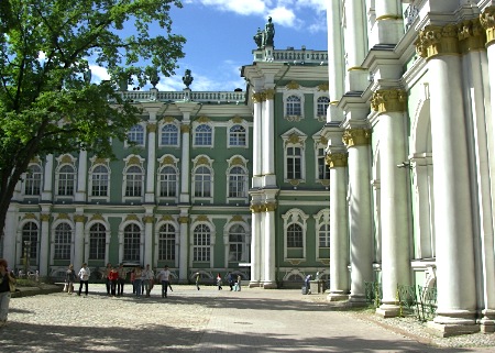 Внутренний двор Зимнего дворца