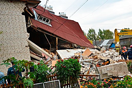 Взрыв в доме под Ярославлем. Погибла женщина