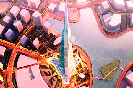 Архитекторы из США создали проект строительства небоскреба высотой 1,6 километра