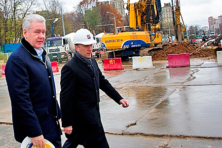 Собянин: Щелковское шоссе будет реконструировано к 2014 году