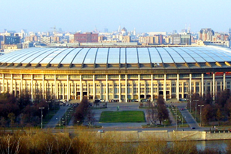 Территория стадиона «Лужники» будет реконструирована к Чемпионату по футболу 2018 года