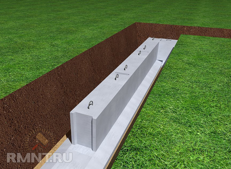 Ленточный фундамент. Часть 4: сборка конструкций из бетонных блоков