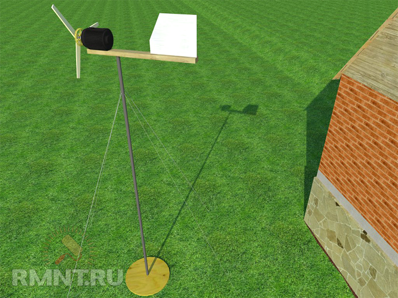 Как сделать ветряную электростанцию своими руками