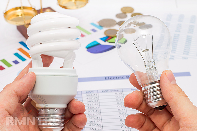 Энергосберегающие люминесцентные лампы – мифы и реальность экономии