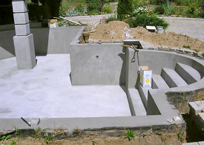Плюсы и минусы бетонных бассейнов