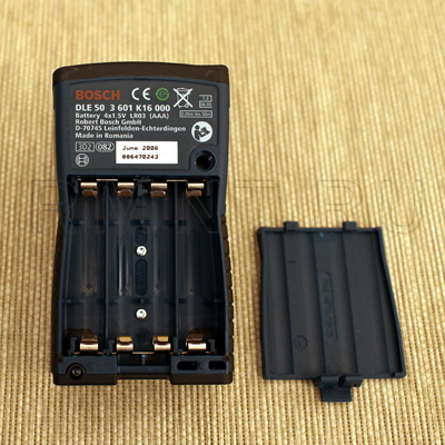 Батарейный отсек лазерной рулетки Bosch DLE 50 Professional